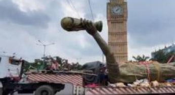 West Bengal: Lionel Messi’s 70-foot statue removed after residents raise safety concerns