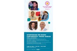 “Symposium on Copyrights: Royalties, Rights & AI – Road Ahead” at NMACC, Mumbai.