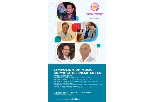 “Symposium on Copyrights: Royalties, Rights & AI – Road Ahead” at NMACC, Mumbai.