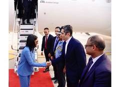 Venezuela's acting President Rodriguez arrives in India for working visit aimed at further deepening ties