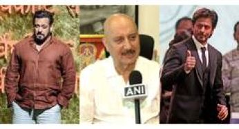 "I know every inch of that place": Anupam Kher recalls shooting in SRK's 'Mannat'; speaks on working with Salman Khan