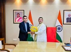 West Bengal CM Suvendu Adhikari meets Karan Adani