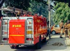 Telangana: Massive fire breaks out at Ameerpet helmet bazaar in Hyderabad; no casualties reported