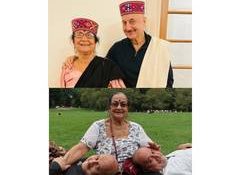 Anupam Kher wishes his mother Dulari on birthday, says "You are God's most beautiful blessing in our lives"