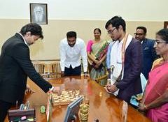 Praggnanandhaa honoured by Tamil Nadu CM Vijay with Rs 50 lakh reward after historic Norway Chess triumph
