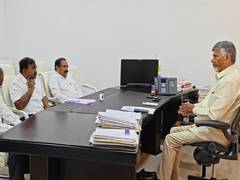 Visakhapatnam Steel Plant tragedy: AP CM Chandrababu Naidu reviews situation, officials brief him