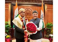 Karnataka CM Shivakumar holds talks with Sri Lankan Deputy HC on deepening engagement