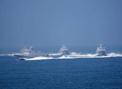 Taiwan detects 6 PLAN vessels, 10 official ships around its territory