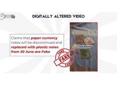 No plans to replace paper currency with plastic notes from June 30, clarifies PIB