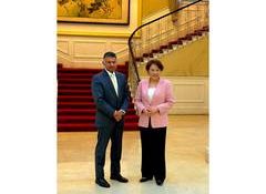 Indian envoy to China meets CIIS President to boost think tank diplomacy