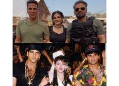Raveena Tandon drops rare 'Mohra' throwback with Akshay Kumar, Suniel Shetty