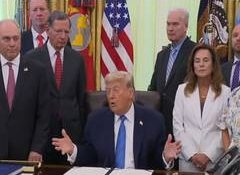 "If Iran had nuclear weapon, there'd be no Israel," says Trump amid escalating tensions