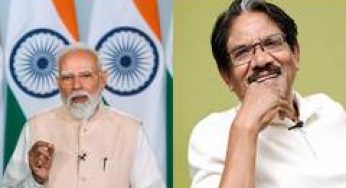 PM Modi pays tribute to Bharathiraja, calls him "towering figure" of Indian cinema