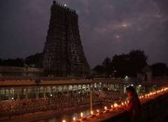 90% work completed, Kumbabishekam on schedule: Minister Ramesh inspects Meenakshi Amman Temple