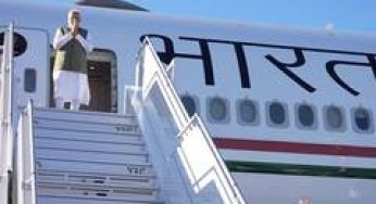Prime Minister Modi arrives in Nice for bilateral talks