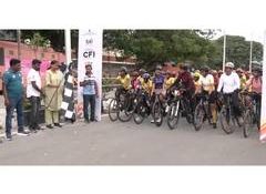 Tamil Nadu:Over 150 cyclists participate in Asmita Khelo India Cycling League in Chennai