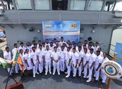 INS Sharda concludes successful visit to Sri Lanka