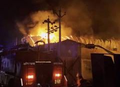 Rajasthan: Massive fire erupts in Makhupura industrial area