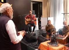'Miracle of mantra': Slovak musician inspired by India's spirituality performs for PM Modi's welcome