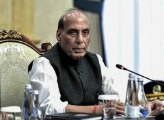 Delhi: High-level BJP meeting held at Rajnath Singh's residence
