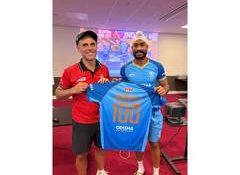 Hockey India congratulates Jugraj Singh on completing 100 international caps