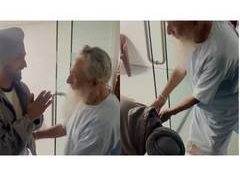 'Main Vaapas Aaunga' BTS video: Diljit Dosanjh touches Naseeruddin Shah's feet, internet reacts