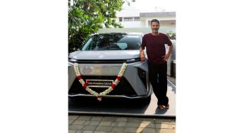 Prabhu Deva Welcomes the MG M9 – Presidential Limousine by MG SELECT
