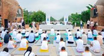 Indian Embassy in Nepal, Lumbini Development Trust organise joint yoga session ahead of International Day of Yoga