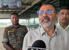 "If Congress has some courage, it should withdraw its support": BJP MP Nishikant Dubey attacks party amid Jharkhand row