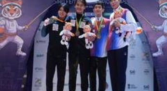 Japan's Matsuyama, Kazakhstan's Bakaldina win Gold on Day 3 in Men's Foil and Women's Epee