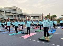 Group 108 Hosts 'The Wellness Edit' at Grandthum on International Yoga Day