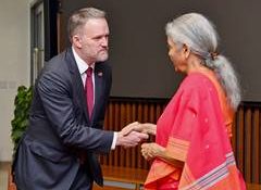 Sitharaman, USTR Greer hold discussions in Delhi as India-US trade deal talks reach final stages