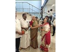 Union Minister Nirmala Sitharaman arrives in Chennai on two-day visit to Tamil Nadu and Puducherry