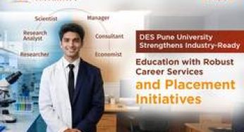 DES Pune University Strengthens Industry-Ready Education with Robust Career Services and Placement Initiatives