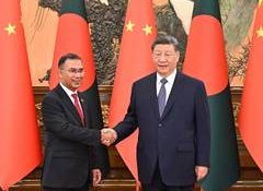 Xi Jinping says China ready to expand Belt and Road cooperation with Bangladesh during meeting with Tarique Rahman