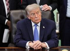 "They shouldn't be doing that," Trump on Iran's attack on commercial ship transiting Strait of Hormuz