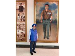 Union Minister Hardeep Singh Puri pays tribute to Field Marshal Sam Manekshaw on his death anniversary