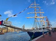 Indian Navy's ship INS Sudarshini arrives in US' Baltimore as part of transoceanic expedition Lokayan 26