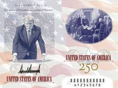 "Welcome, but be good!": Trump unveils commemorative US passport featuring his image