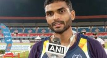 Union Sports Minister Mansukh Mandaviya congratulates Sarvesh Kushare on national record, Asian Games qualification