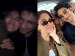 "Some stories don't end when the credits roll": Sharvari, Vedang Raina catch 'Main Vaapas Aaunga' with fans in theatre