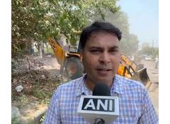 Alleged illegal two-storey 'Mazar'-like structure razed in Ghaziabad