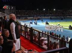 Indian contingent marches on Seychelles National Day, PM Modi stands to honour armed forces