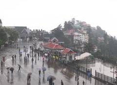 Heavy rain refreshes Shimla as monsoon nears Himachal; tourists delighted by pleasant weather