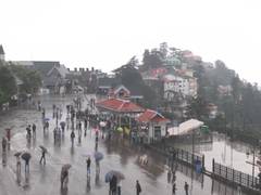 Heavy rain refreshes Shimla as monsoon nears Himachal; tourists delighted by pleasant weather