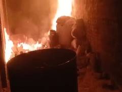 Major fire breaks out at chemical factory in Meerut's Dhir Khera; Firefighting units rush from Hapur