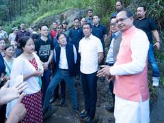 Shivraj Chouhan, Kiren Rijiju visit flood-hit Arunachal Pradesh, assure Centre's assistance