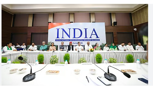 Rahul faces questions from Left parties during INDIA bloc meet