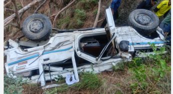 Seven killed after vehicle plunges into Chamba Ravine