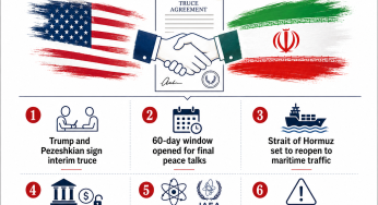 Trump, Pezeshkian sign historic interim truce deal